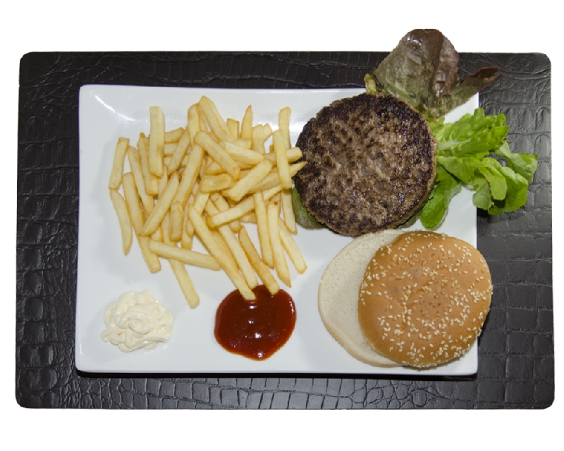 Big Hamburger with Fries