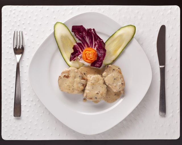 Филе свинины с горчицей