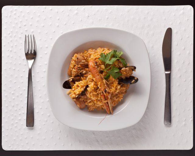 Ризотто с морепродуктами